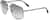 Angle view of Lacoste LAC188S LAC188S12 in Gunmetal thumbnail