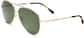 Angle view of Lacoste LAC233SP LAC233SP14 in Light Gold thumbnail
