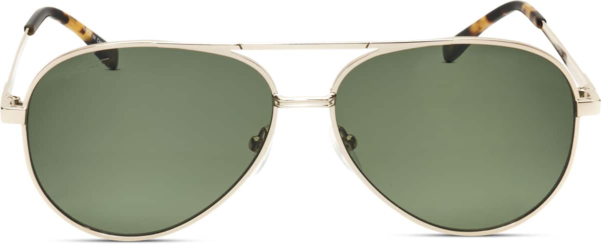 Front view of Lacoste LAC233SP LAC233SP14 in Light Gold