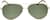 Front view of Lacoste LAC233SP LAC233SP14 in Light Gold thumbnail