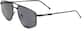Angle view of Lacoste LAC254S LAC254S12 in Gray thumbnail