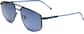 Angle view of Lacoste LAC254S LAC254S16 in Matte Blue thumbnail
