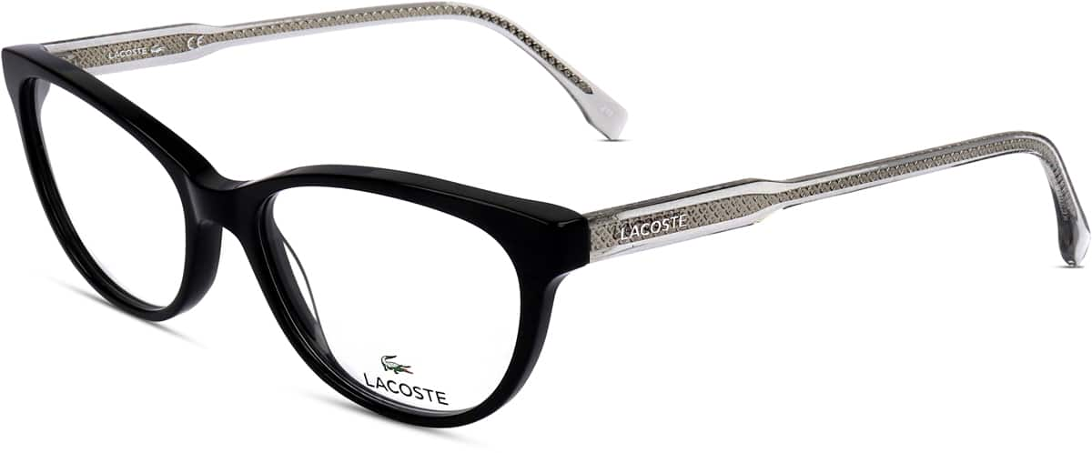 Angle view of Lacoste LAC2850 LAC285021 in Black