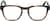 Front view of Lacoste LAC2909 LAC290925 in Dark Havana thumbnail
