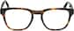 Front view of Lacoste LAC2909 LAC290925 in Dark Havana thumbnail