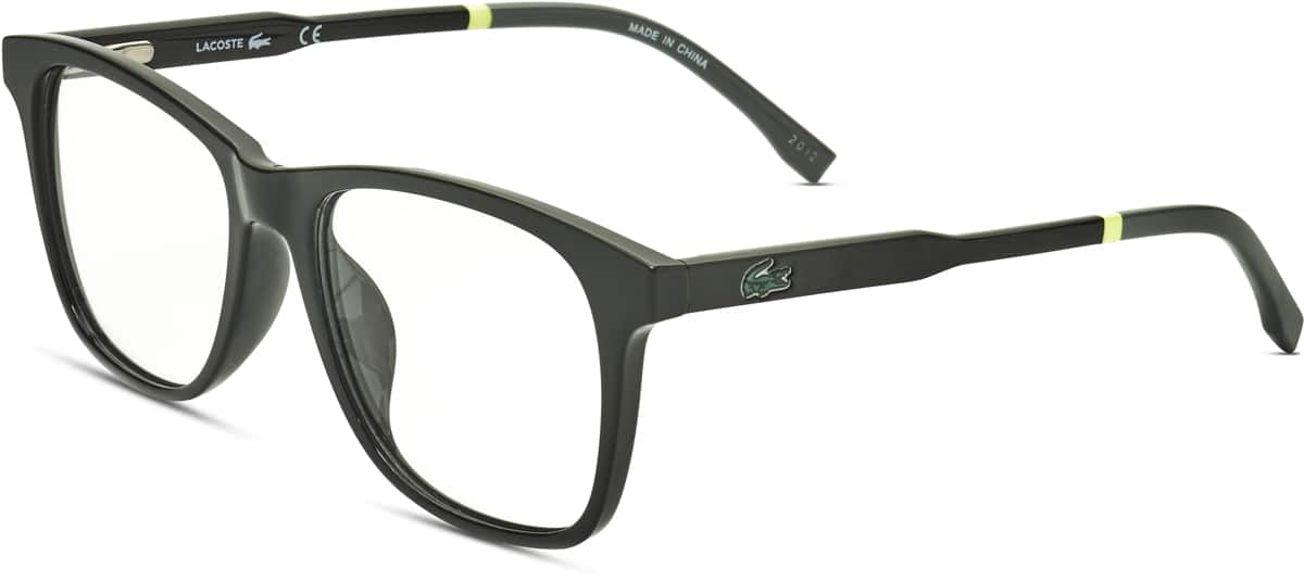 Angle view of Lacoste LAC3635 LAC363521 in Black