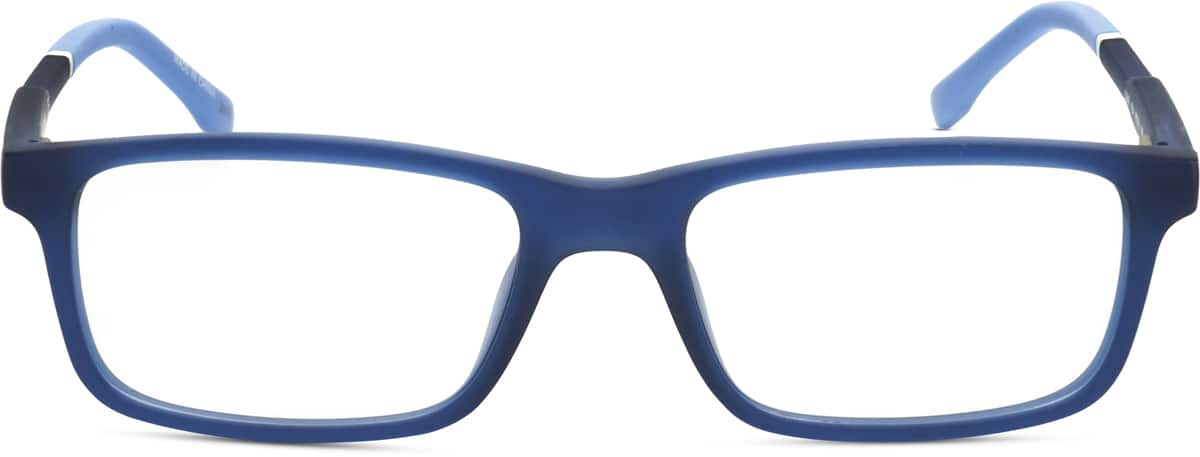 Front view of Lacoste LAC3646 LAC364616 in Matte Blue