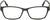 Front view of Lacoste LAC3650 LAC365021 in Black thumbnail