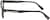 Side view of Lacoste LAC3650 LAC365021 in Black thumbnail