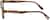 Side view of Lacoste LAC3650 LAC365025 in Light Havana thumbnail