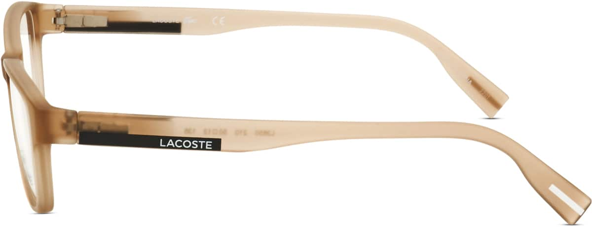 Side view of Lacoste LAC3650 LAC365033 in Beige