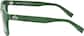 Side view of Lacoste LAC848S LAC848S24 in Matte Green thumbnail