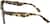 Side view of Lacoste LAC971S LAC971S39 in Light Havana thumbnail