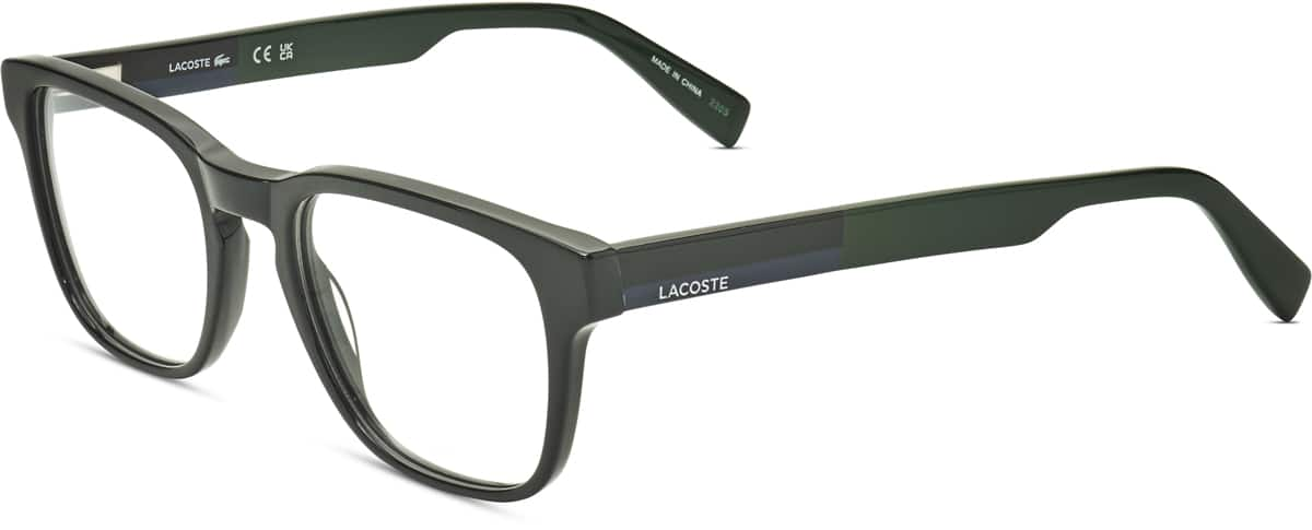 Angle view of Lacoste LAC2909 LACL290921 in Black