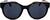 Front view of Moschino MOS033 MOS03325 in Dark Havana thumbnail