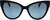 Front view of Moschino MOS056 MOS05621 in Black thumbnail