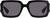 Front view of Moschino MOS063 MOS06321 in Black thumbnail