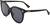 Angle view of Moschino MOS088 MOS08821 in Black thumbnail