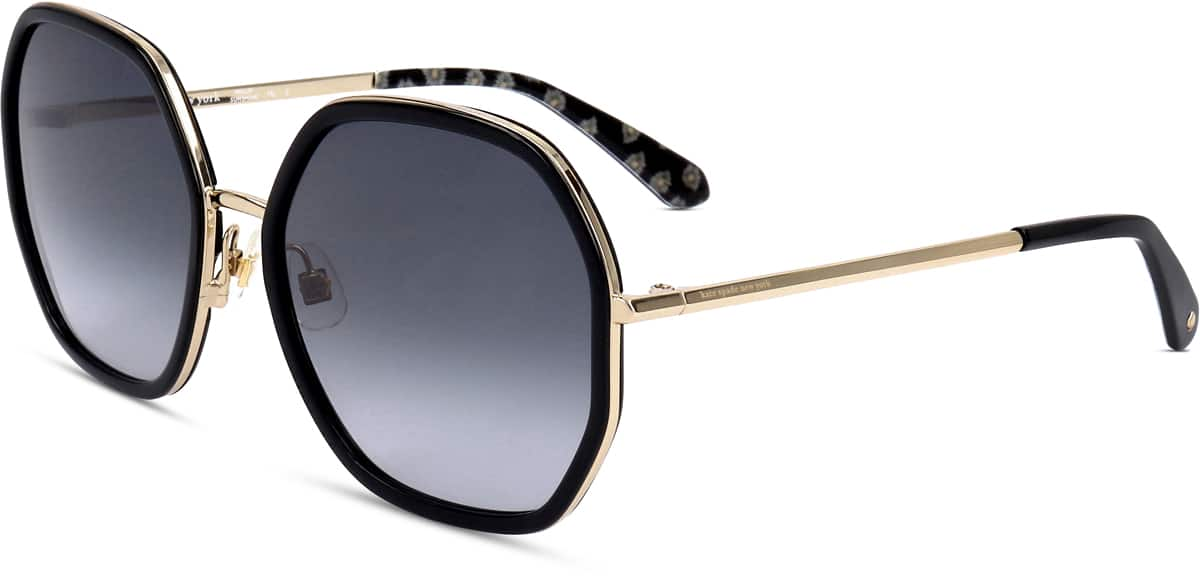 Angle view of Kate Spade KSPNICOLA NICOLA21 in Black