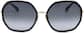 Front view of Kate Spade KSPNICOLA NICOLA21 in Black thumbnail