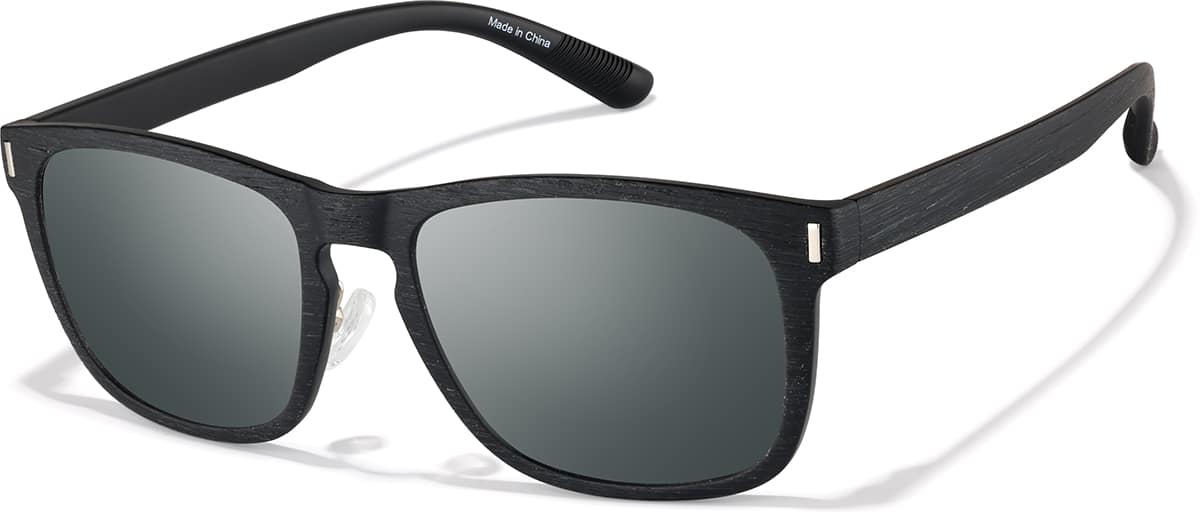 Live Black Friday Deals | Black Premium Square Sunglasses
