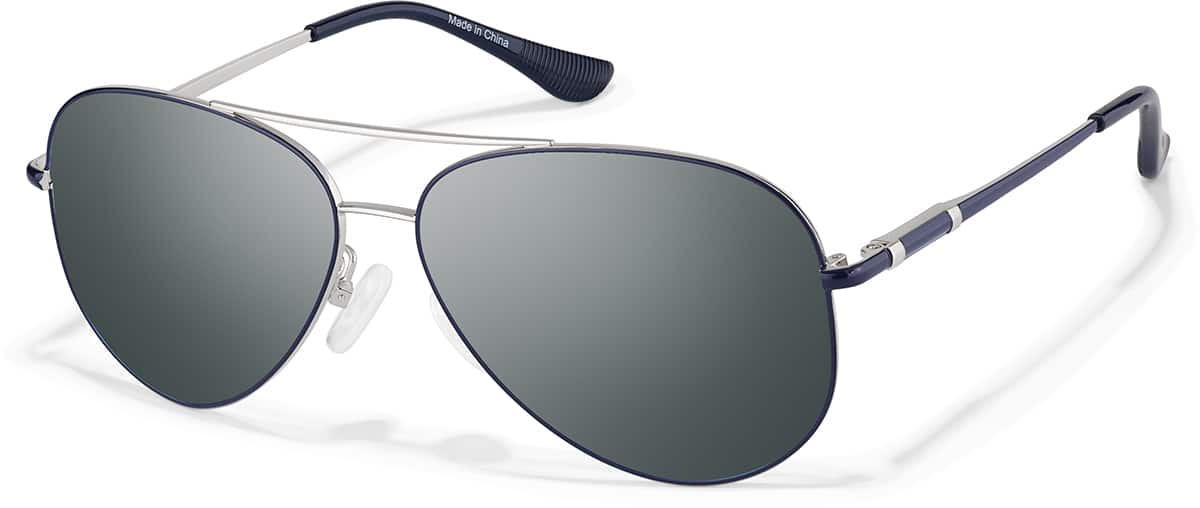 Blue Premium Aviator Sunglasses #P1126816 | Zenni Optical