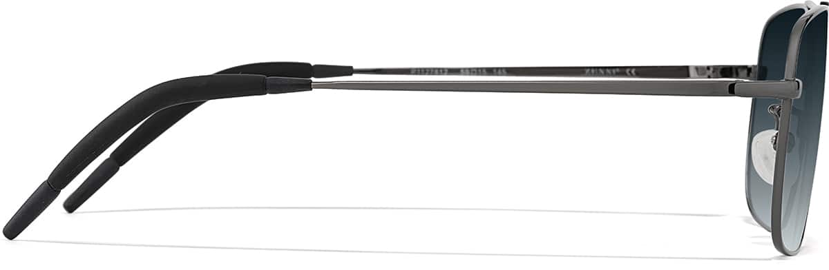 Gunmetal Gray Premium Aviator Sunglasses #P1127812 | Zenni Optical