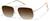Angle view of Premium Aviator Sunglasses P1127814 in Gold thumbnail