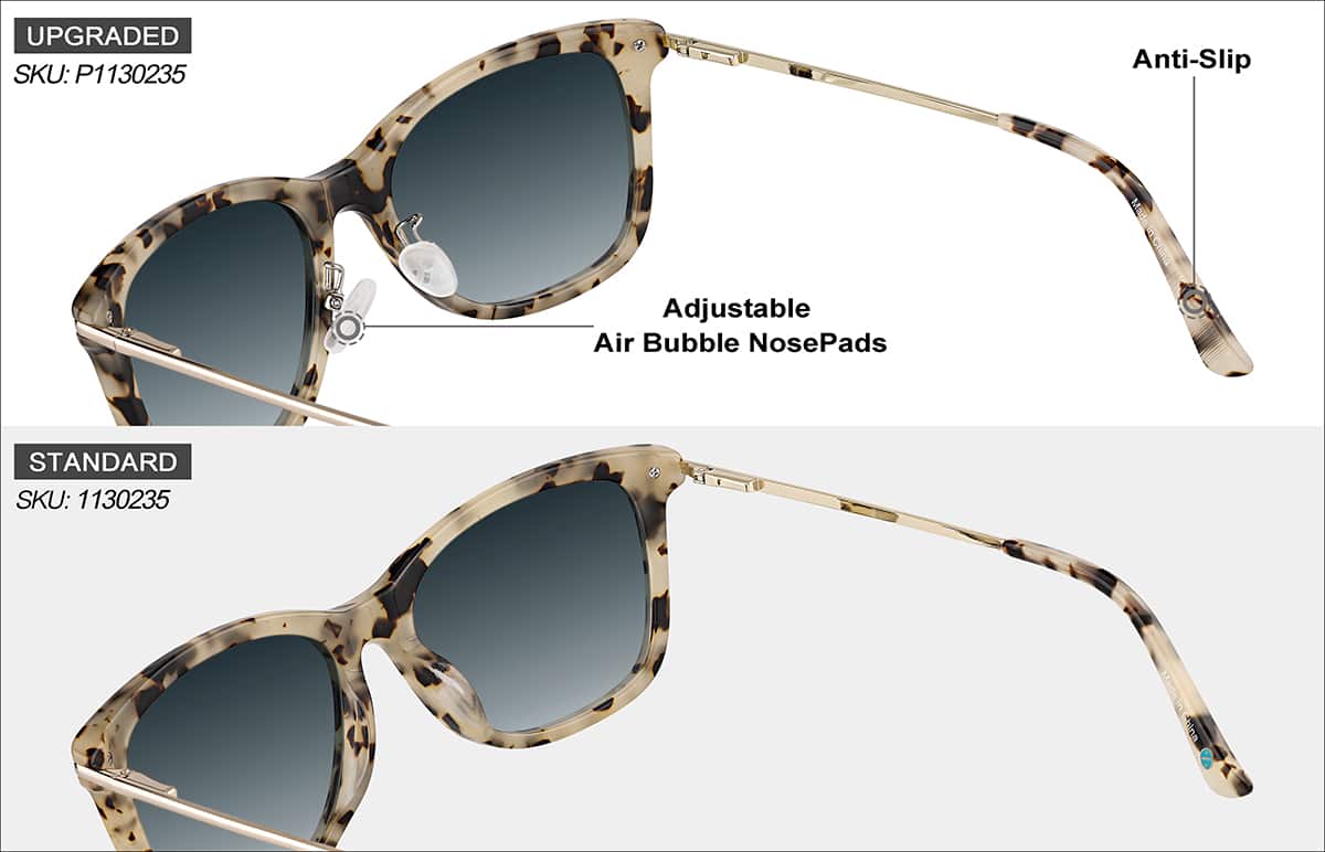 Live Black Friday Deals | Cream Tortoiseshell Premium Square