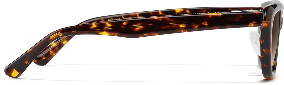 Side view of Cat-eye Sunglasses P115825 in Tortoiseshell