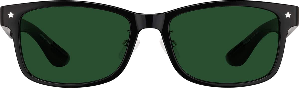 Image of Lunettes rectangulaires en plastique