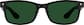 Image of Lunettes rectangulaires en plastique  thumbnail