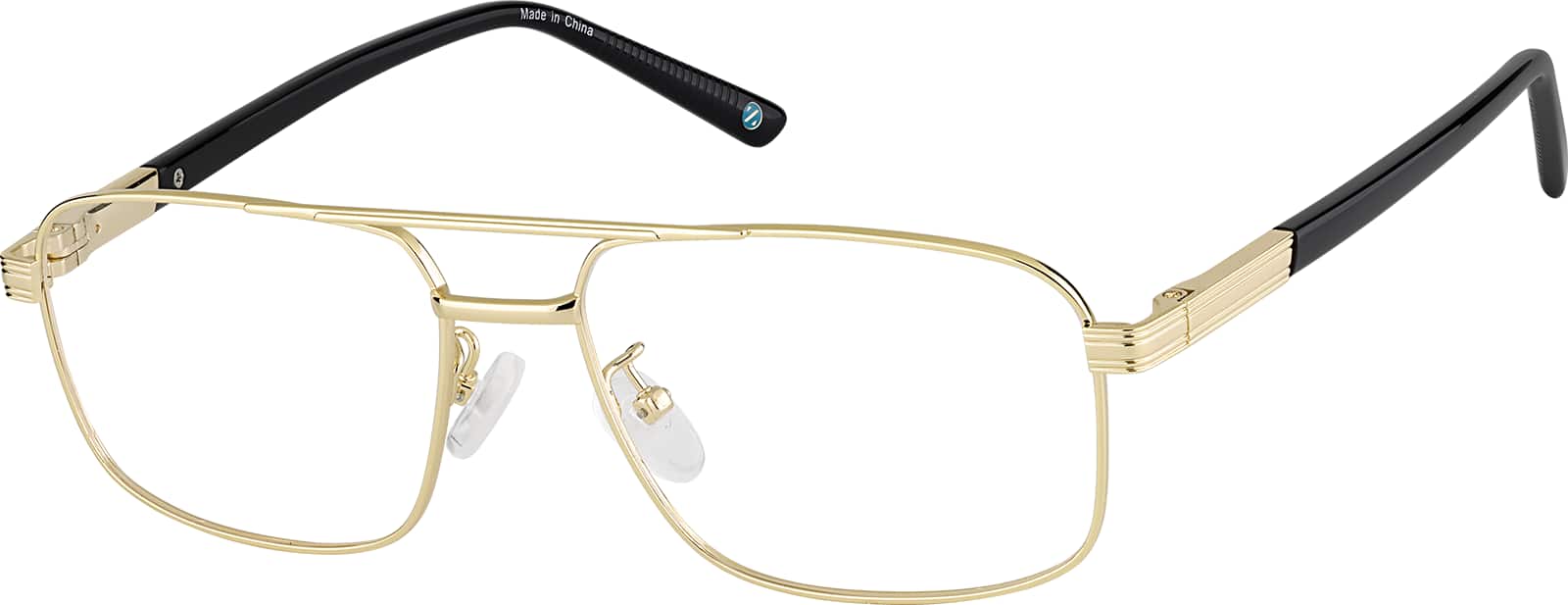 Gold Aviator Glasses #P139714 | Zenni Optical Canada