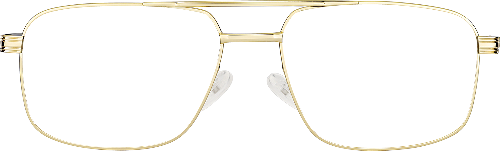 Gold Aviator Glasses #P139714 | Zenni Optical