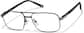 Angle view of Aviator Glasses P139721 in Black thumbnail