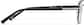 Side view of Aviator Glasses P139721 in Black thumbnail