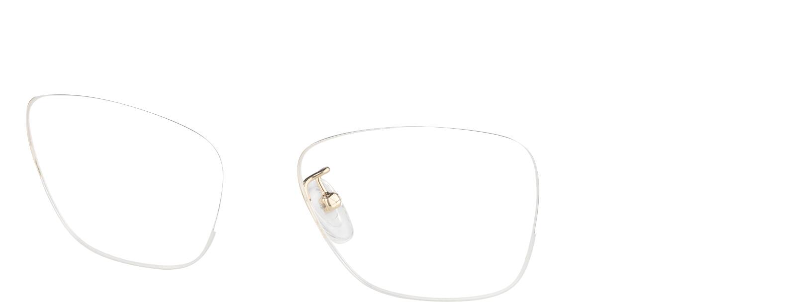 Black and Gold Cat-Eye Glasses #P158721 | Zenni Optical Canada