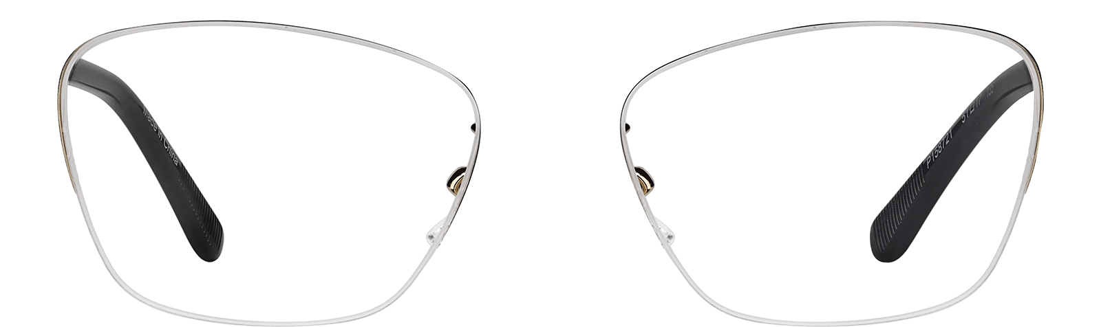 Black and Gold Cat-Eye Glasses #P158721 | Zenni Optical Canada