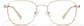 Front view of Square Glasses P159519 in Rose Gold thumbnail