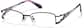 Angle view of Rectangle Glasses P167321 in Purple thumbnail