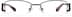 Rectangle Glasses P167321 in Purple