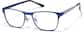 Angle view of Lentes cuadrados P167916 in Azul marino thumbnail