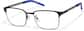 Angle view of Lentes de medio arco P169921 in Negro thumbnail