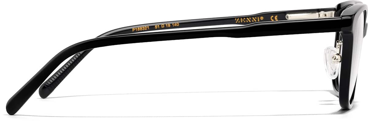 Black Square Glasses #P188321 | Zenni Optical