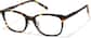Angle view of Square Glasses P188325 in Tortoiseshell thumbnail