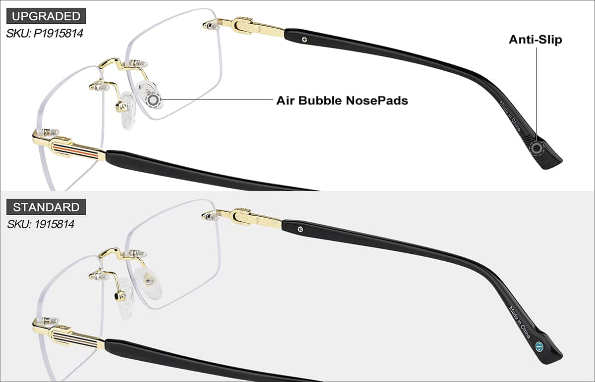 Rectangle Glasses P19158