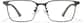 Front view of Square Glasses P1916321 in Black Confetti thumbnail