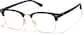 Angle view of Browline Glasses  P1916621 in Black thumbnail