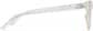 Side view of Lunettes Browline  P1916623 in Transparente thumbnail