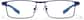 Front view of Coach Me P196916 in Blue thumbnail